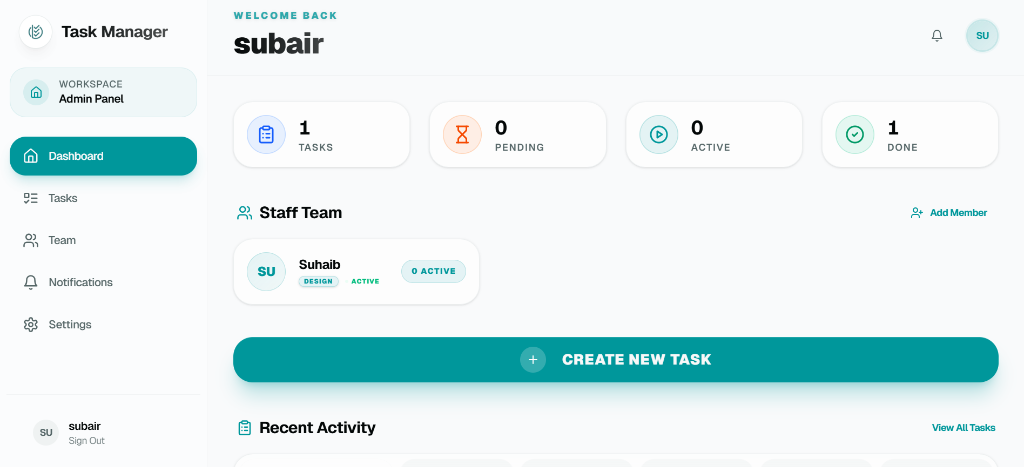 Task Manager - PWA Solution